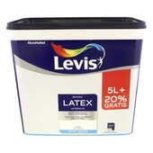 Levis Latex soft zijdeglans wit 5+1L