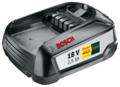 Accu 18 V Li-ion 2,5 Ah Bosch