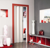 Grosfillex vouwdeur Spacy glans wit 205x84 cm