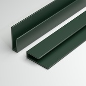 Basis U afdekkap voor Florida RAL 6005 groen 2 m