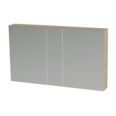 Armoire à miroir Tiger S-line 120 cm chêne naturel