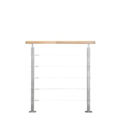 Sogem kabel borstwering 100 cm voor trap Ardennes