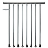 Sogem borstwering op verdiep voor trap Houston 100 cm