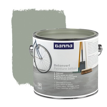 Super GAMMA betonverf mat grijs 2,5 L | speciaalverf | GAMMA.be AR-01