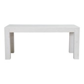 Eettafel Liefburg wit steigerhout 76 x 180 cm