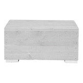 Table basse Blijdeld blanc 76 cm