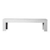 Tuinbank Dankburg 170 cm wit steigerhout