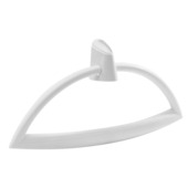 Anneau porte-serviettes OK blanc