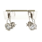 Support 2 spots Futura GAMMA 2xGU10 50W ampoules excl. aluminium