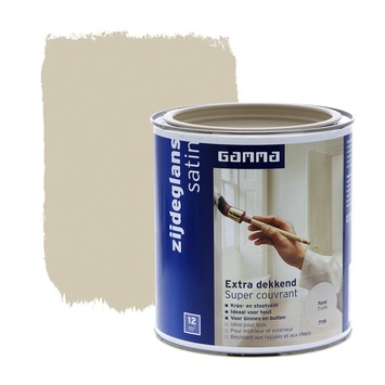 GAMMA lak extra dekkend zijdeglans forel 750 ml