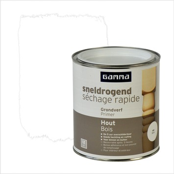 GAMMA primer sneldrogend wit 750 ml
