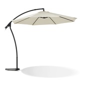 Parasol excentré Florida écru Ø300 cm