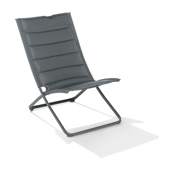Vouwstoel Ibiza grijs