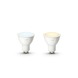 Philips Hue White ambiance lamp GU10 5,5 W 250 Lm dimbaar 2 stuks