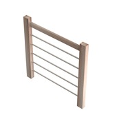 Sogem borstwering op verdiep voor trap Nevada 100 cm