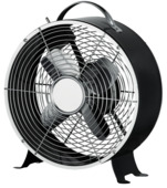 Ventilateur de table Handson Perth 25 cm métal noir