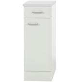 Élément bas 1 porte 1 tiroir Optifit Klassik60 84,8(h) x 30(l) x 55,5(l) cm avec plan de travail