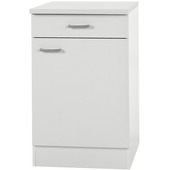 Élément bas 1 porte 1 tiroir Optifit Klassik60 84,8x50x60cm avec plan de travail