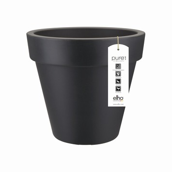 Elho bloempot Pure 40 cm antraciet