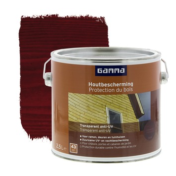 GAMMA houtbescherming zijdeglans palissander 2,5 L