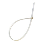 Profile kabelbinders wit 350 x 4,8 mm 100 st