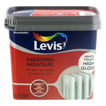 Peinture Hammerite Intérieur Blanc Brillant 500 Ml - Pour Métaux Et Radiateurs, Anti-moisissure