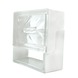 Brique de verre ventilation 19x19x8 cm blanc