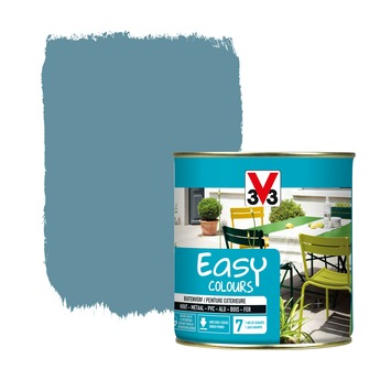 Peinture pour l'extérieur V33 Easy Colours bleu fjord ...