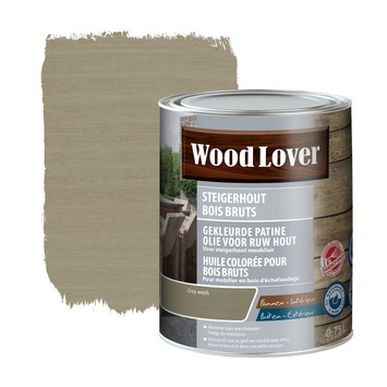 Woodlover olie voor Steigerhout 0,75 Grey wash
