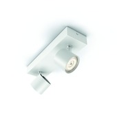 Philips Opbouwspot MyLiving Star LED Wit 2 x 4.5W