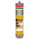 Mastic acrylique parquets Soudal gris foncé 290 ml