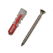 fischer DuoPower 6x50 met rvs A2 schroef 4 stuks