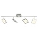 Plafonnier orientable Uranus Brilliant LED intégrée 2x 5 W chrome mat