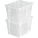 Boîte de rangement Iris Handy 30 litres transparent