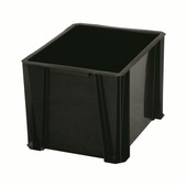 Boîte de rangement empilable Heavy Duty 16 litres noir