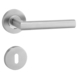 GAMMA deurklink set Leeds rozet rond inox