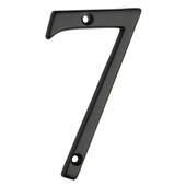 GAMMA huiscijfer zwart 7
