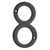 GAMMA huiscijfer zwart 8