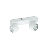 Spot apparent Bola Prolight GU10 2x 3 W 250 Lm blanc mat