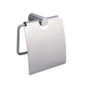 Handson toiletrolhouder Blister met klep Inox