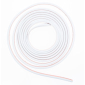 Goulotte passe-câbles flexible 10x16 cm 5 m blanc