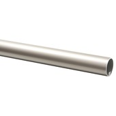 Cando trapleuning rond Ø 45 mm aluminium met inox look, lengte 270 cm