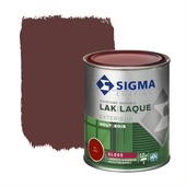 Sigma lak exterieur gloss 750 ml wijnrood