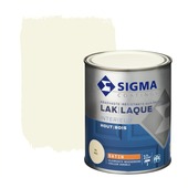 Sigma lak interieur satijn 750 ml cremewit