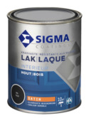 Sigma lak interieur satijn 750 ml antracietgrijs