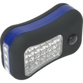 Zaklamp 6x4 LED 3x AAA zwart