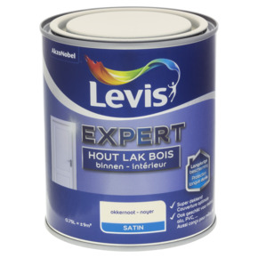 Levis expert binnenlak zijdeglans okkernoot 750 ml