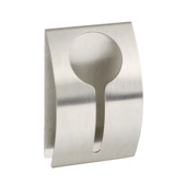 Crochet adhésif pour serviette Cayden inox simple