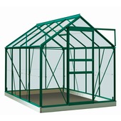 Serre Ivy 5 m² groen/gehard glas