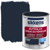 Sikkens buitenlak zijdeglans diep blauw 0,75 L